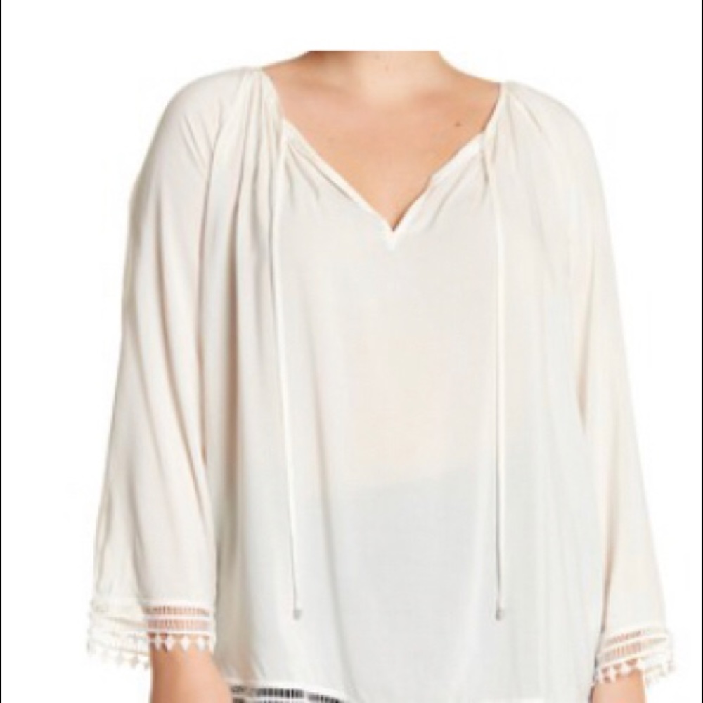 Tarte Lace Trim Blouse
